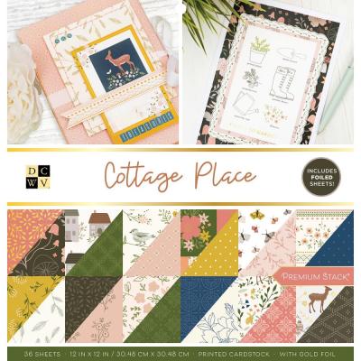 DCWV Cottage Place Designpapiere - Paper Pad
